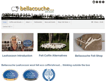 Tablet Screenshot of bellacouche.com